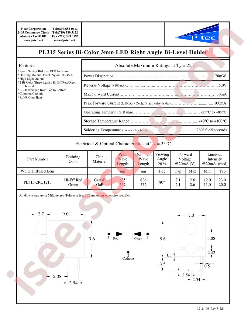 PL315-2RG1213