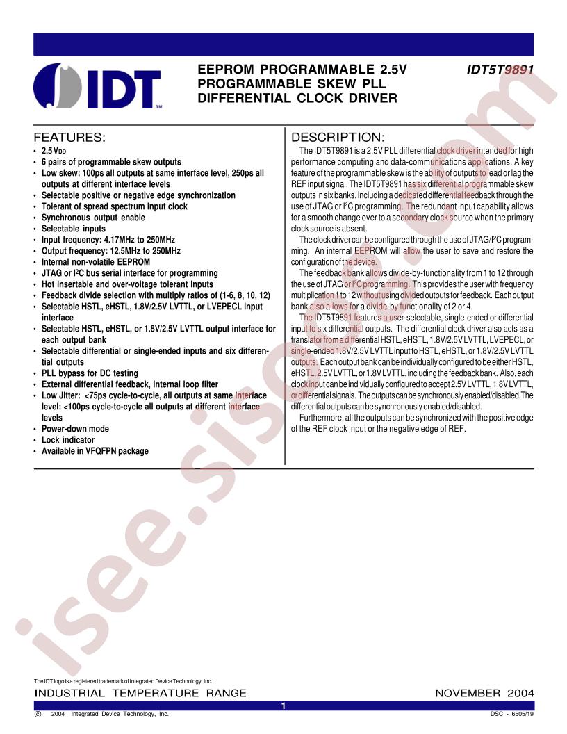 IDT5T9891