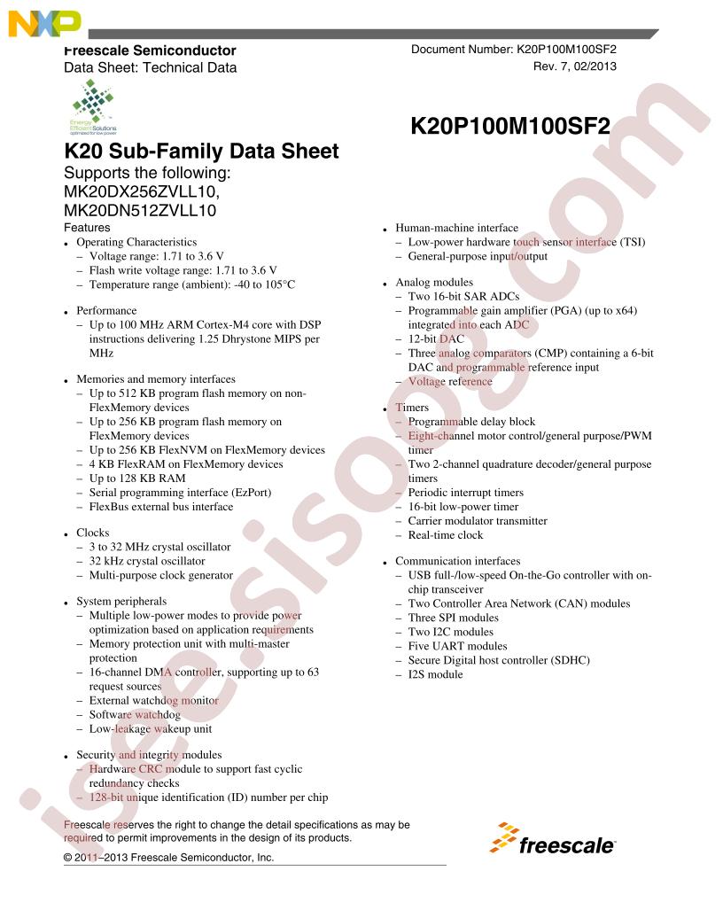 K20P100M100SF2