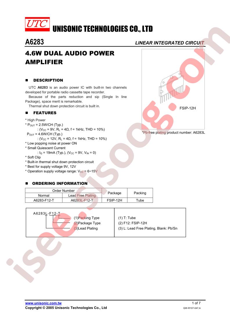 A6283L-F12-T