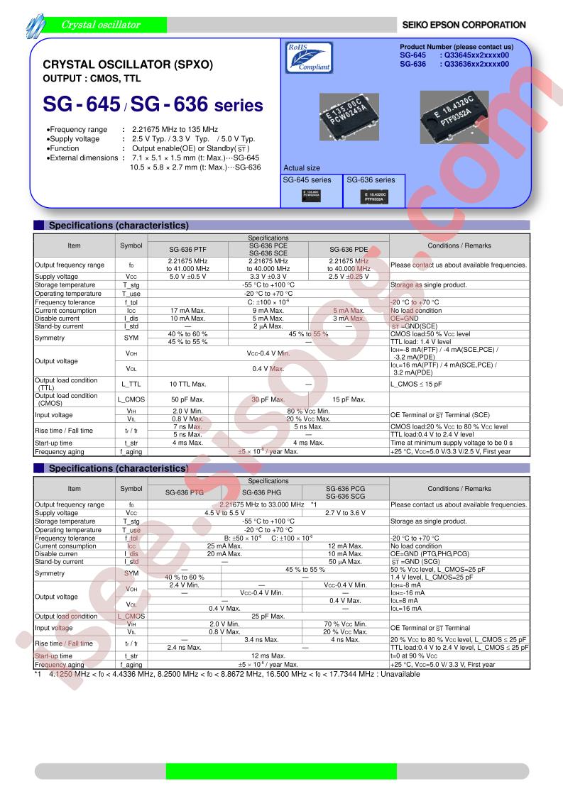 SG-636PCG