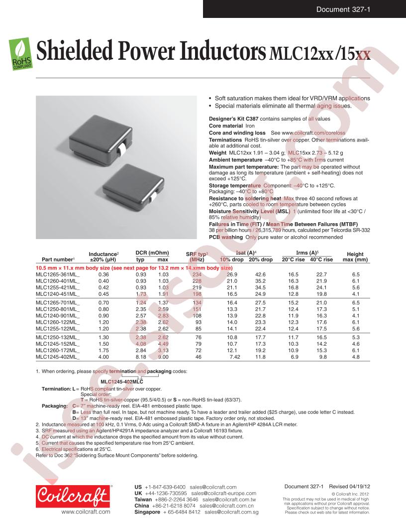 MLC1260-401MLD