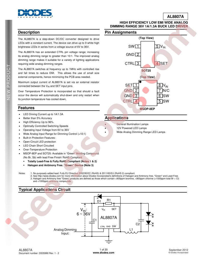 AL8807AMP-13