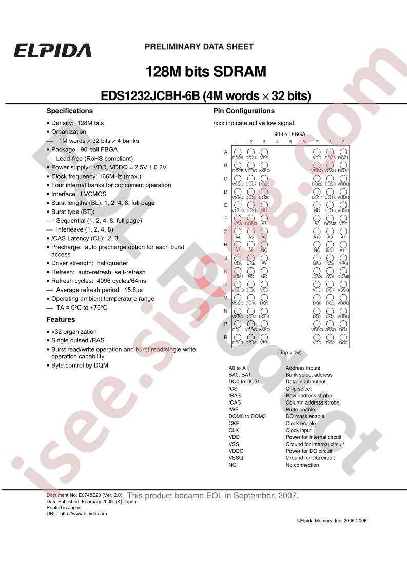 EDS1232JCBH-6B