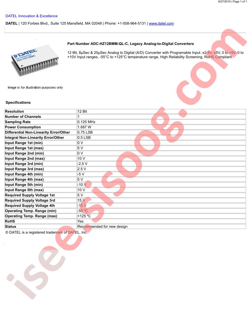 ADC-HZ12BMM-QL-C