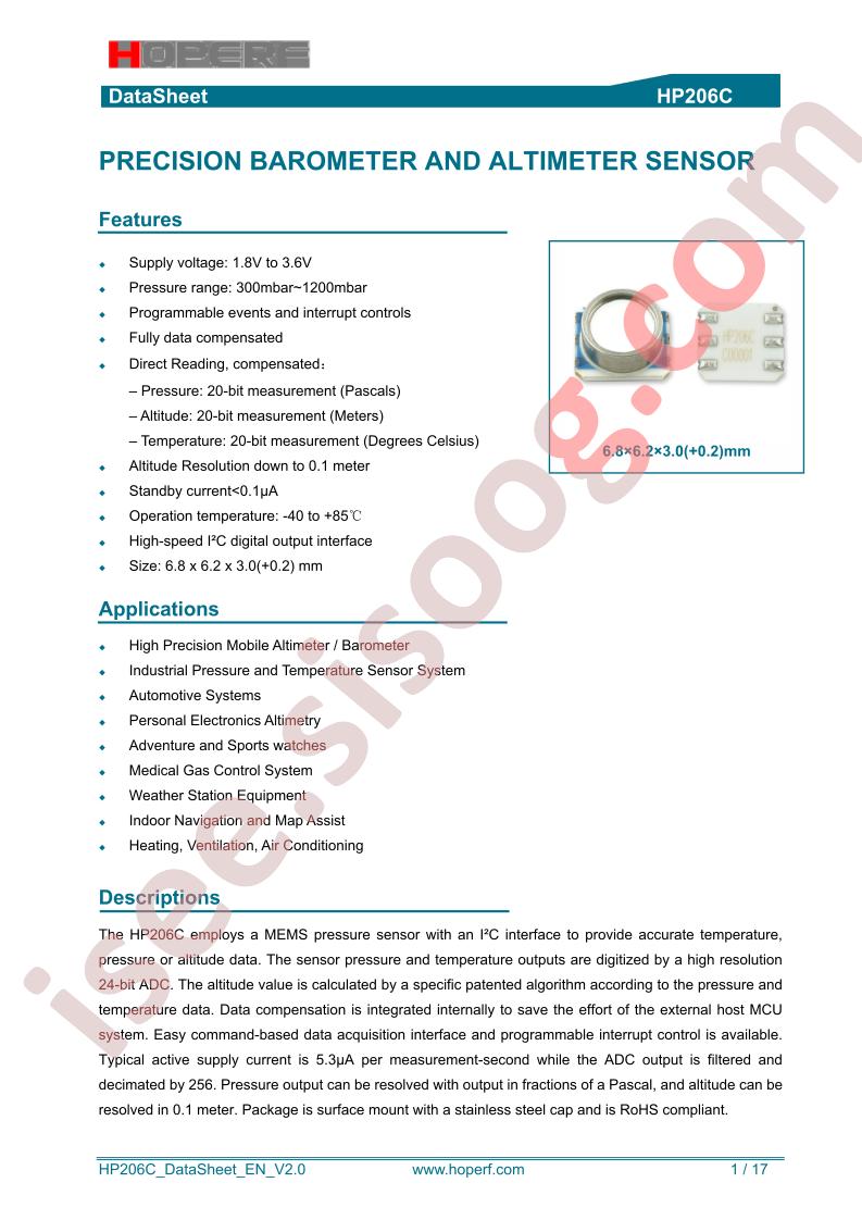 HP206C