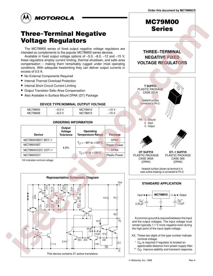 MC79M12CDT-1