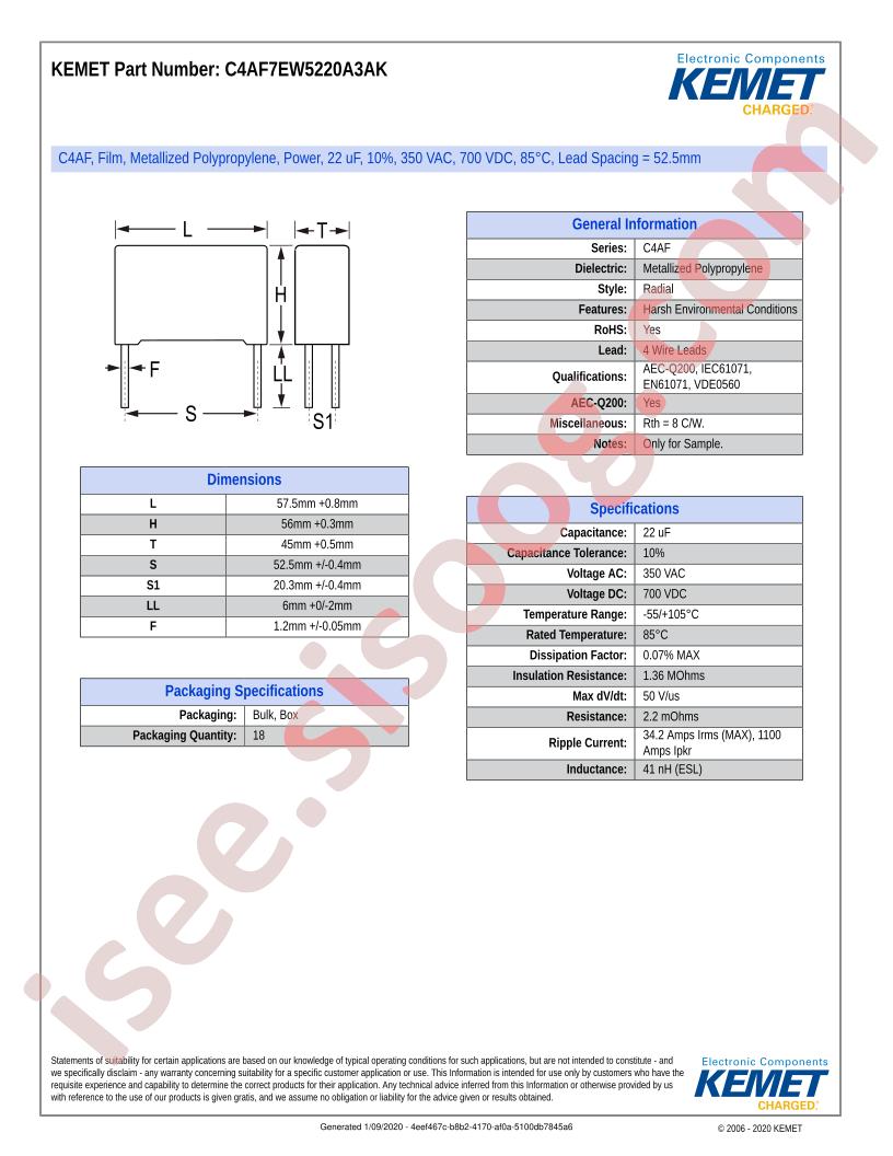 C4AF7EW5220A3AK