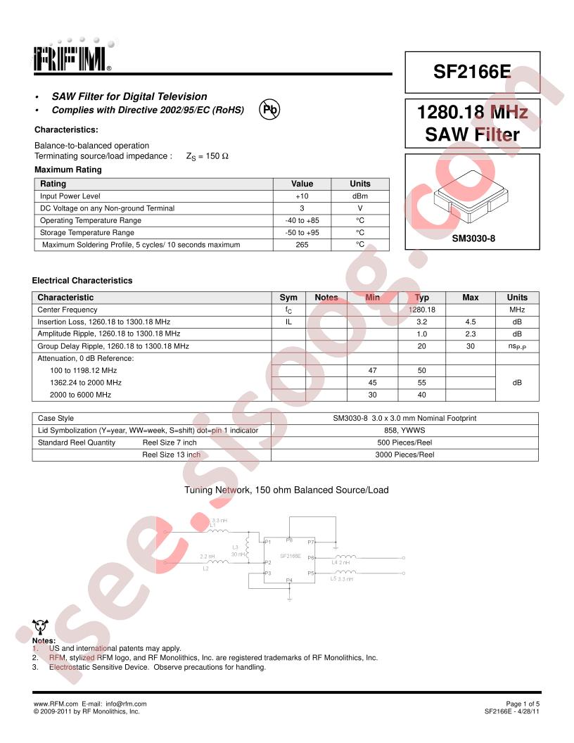 SF2166E