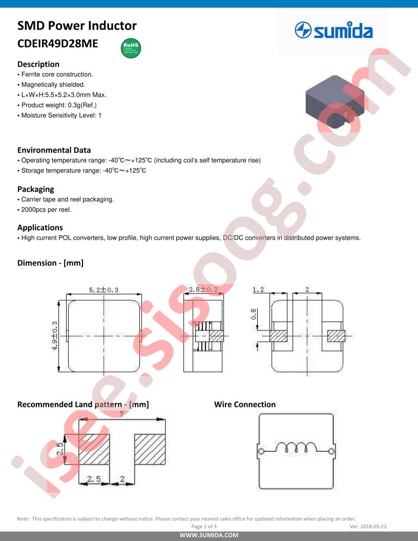 CDEIR49D28MENP-R33MC