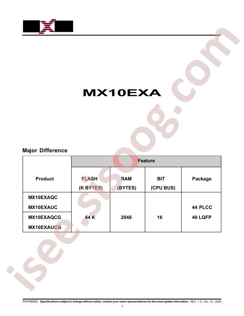 MX10EXAUCG