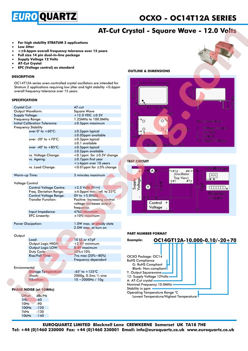 OC14GT12A-10.000-0.10-20