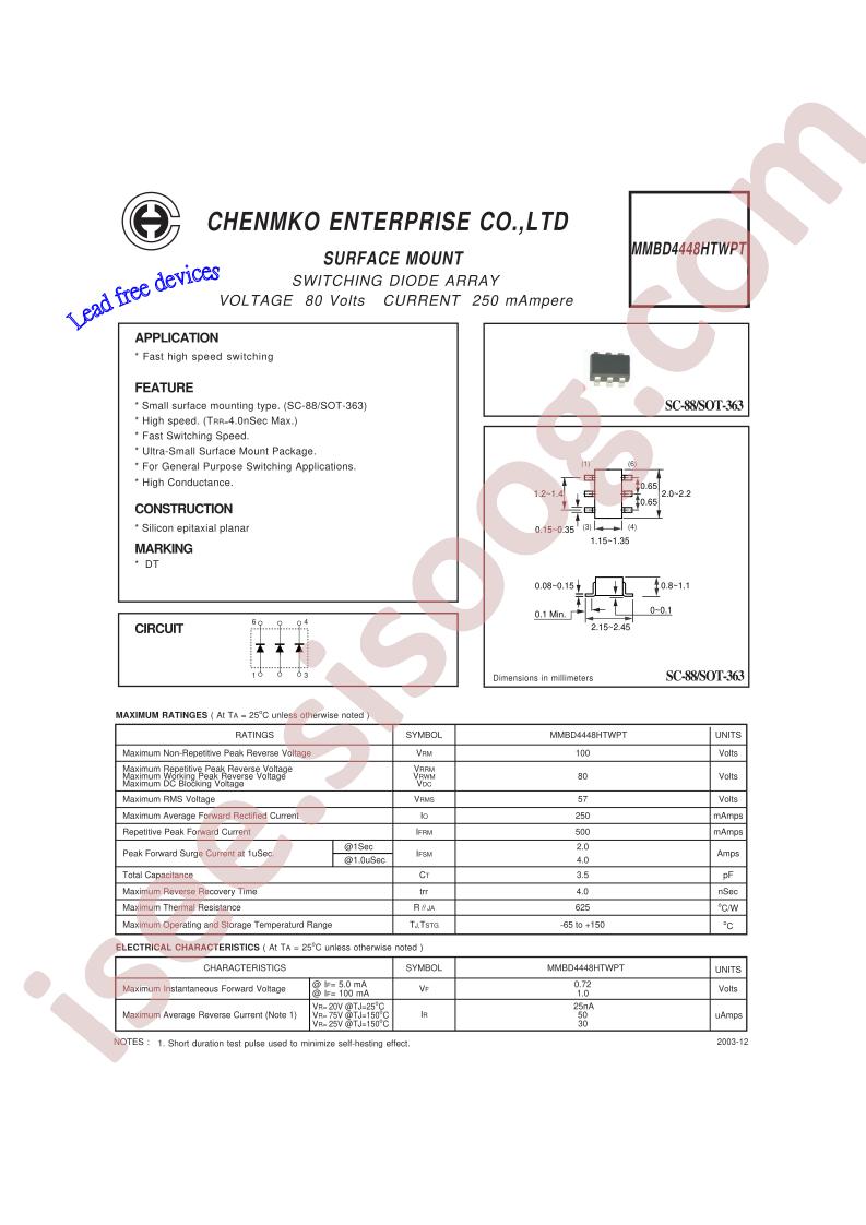 MMBD4448HTWPT