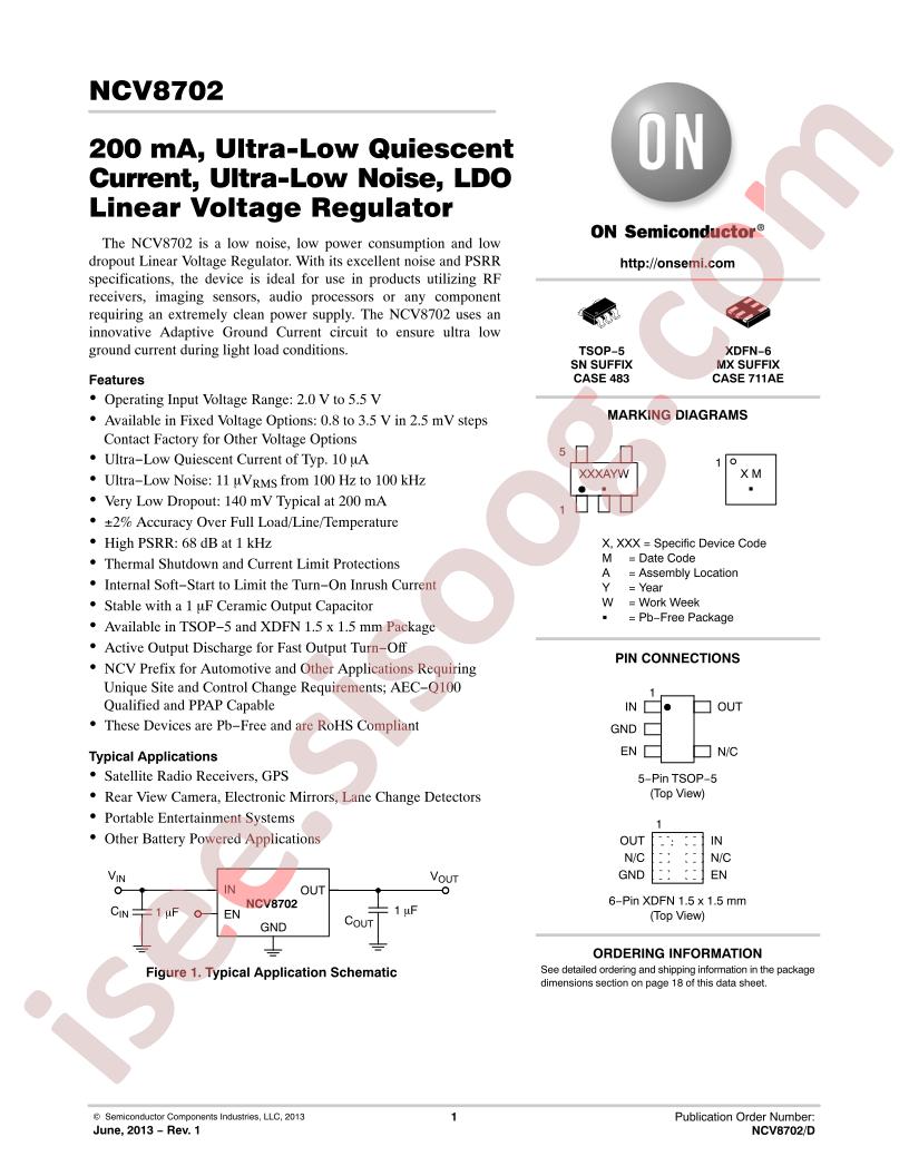 NCV8702MX18TCG