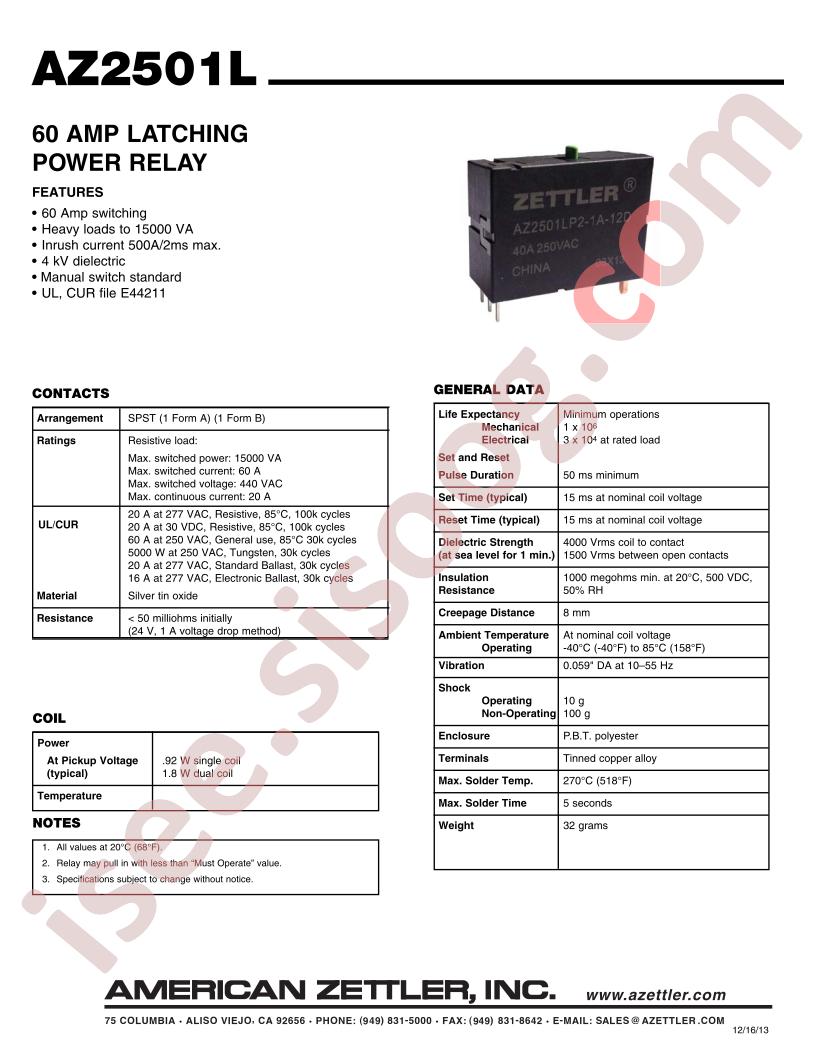 AZ2501LP1-1A-24D