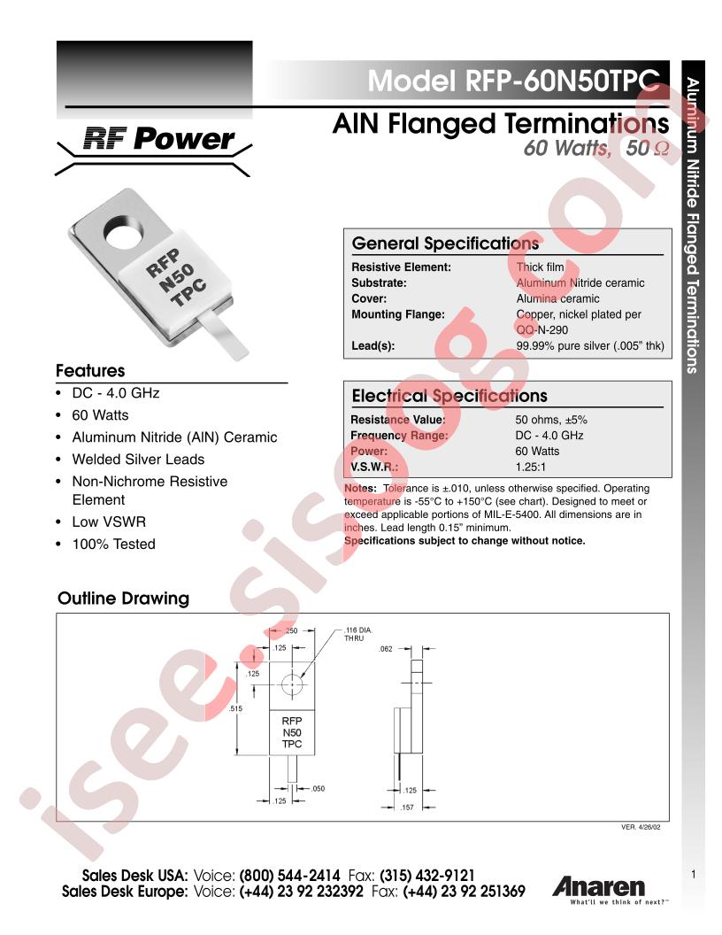 RFP-60N50TPC