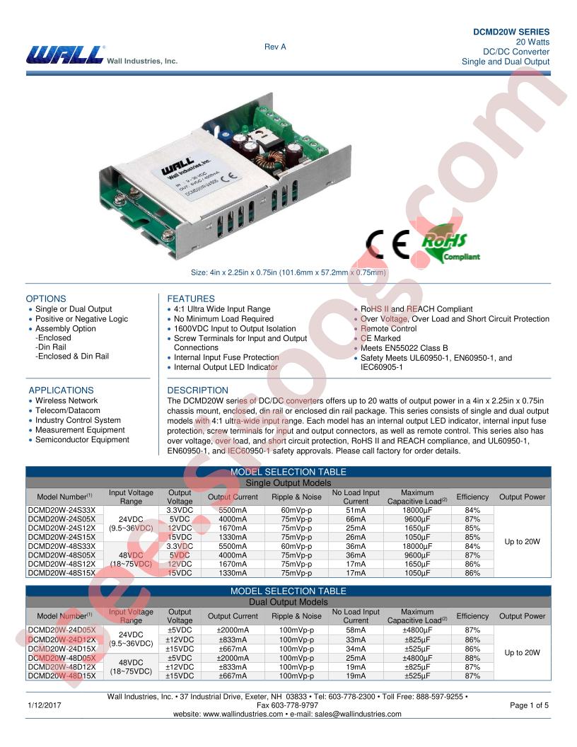 DCMD20W