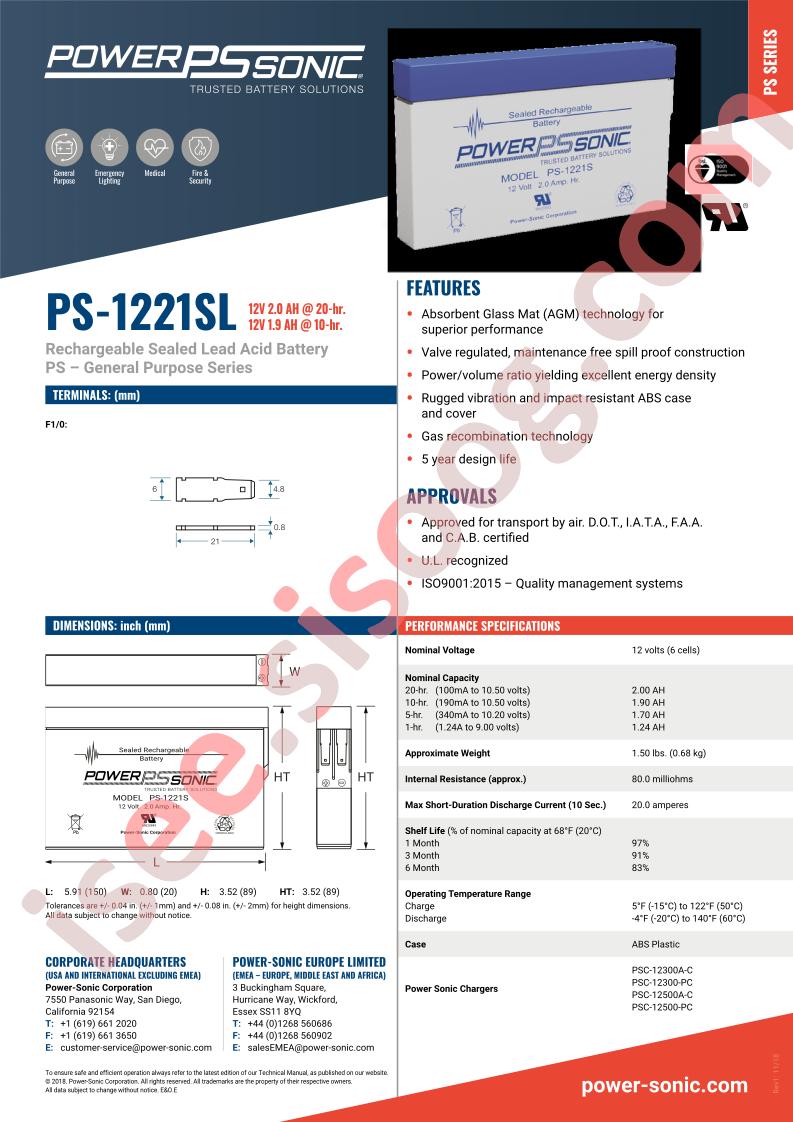 PS-1221SL