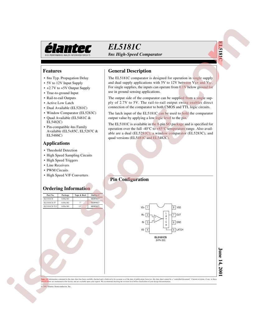 EL5181CS-T13