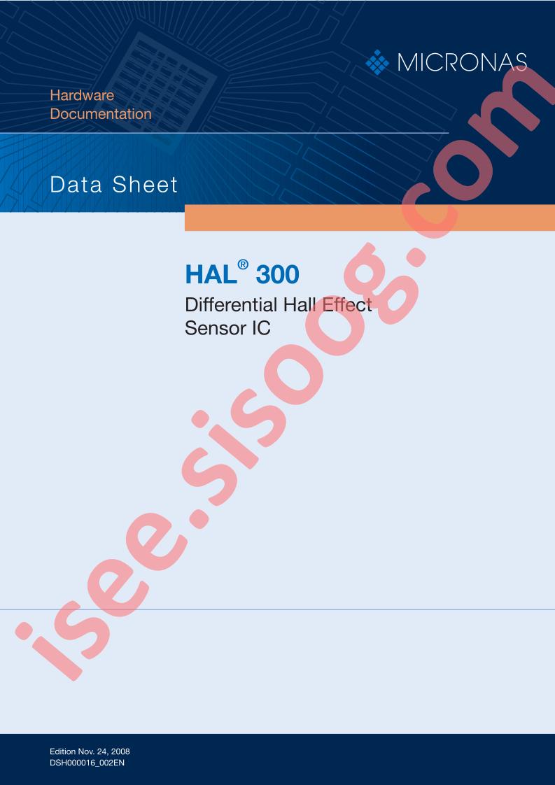 HAL300UA-A