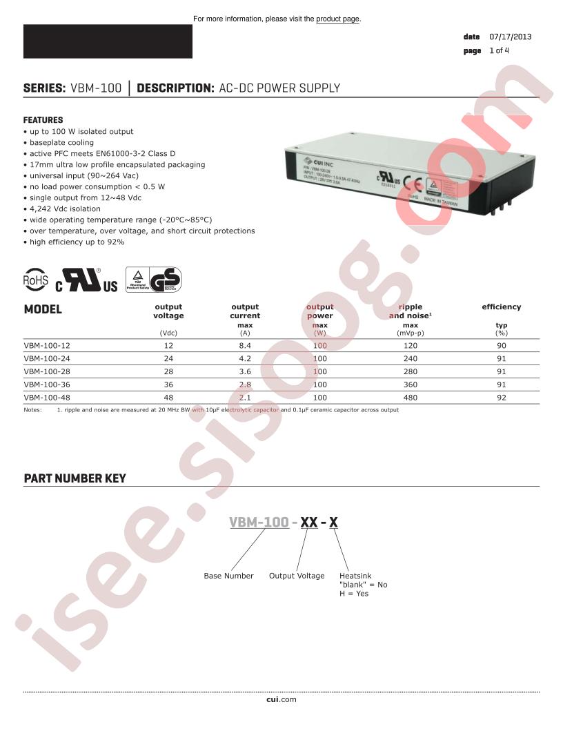 VBM-100-12