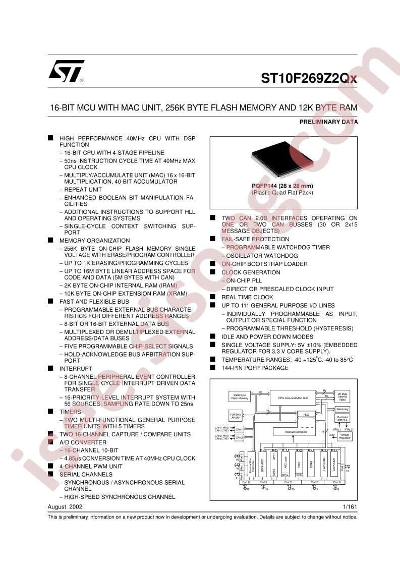 ST10F269Z2QX