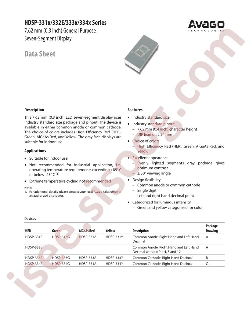 HDSP-331A