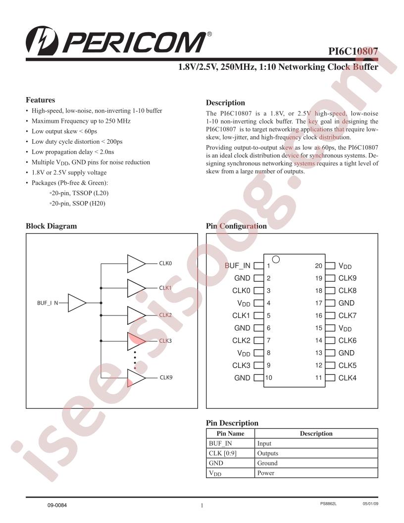 PI6C10807