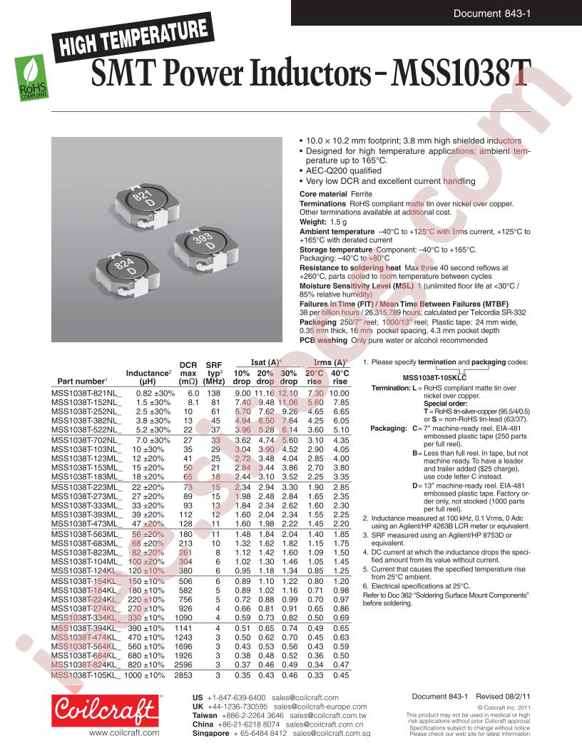 MSS1038T-103NLC