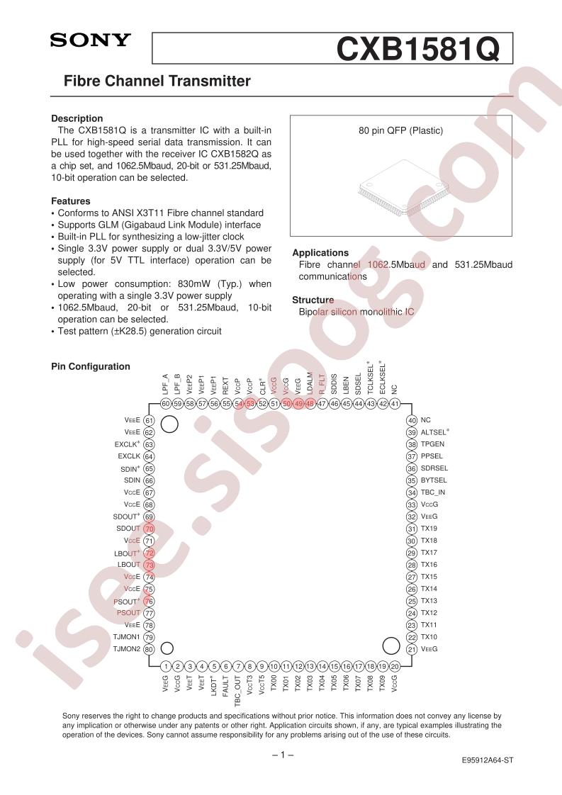 CXB1581Q