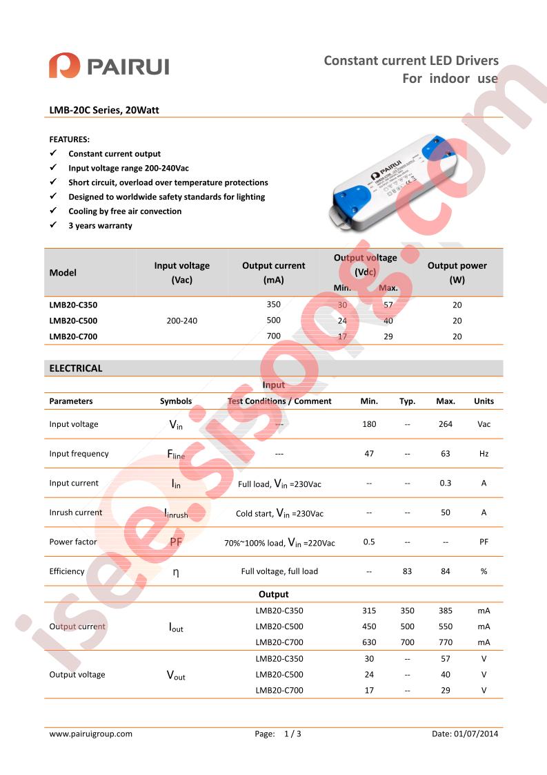 LMB20-C350