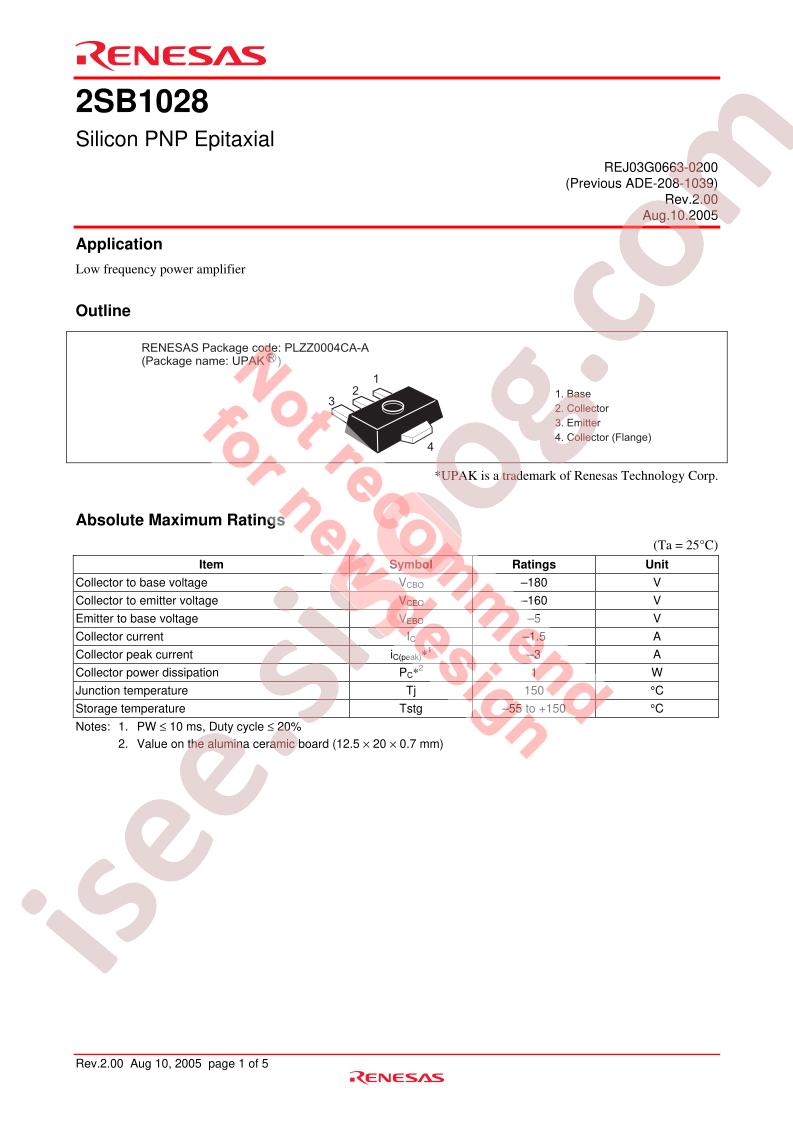 2SB1028