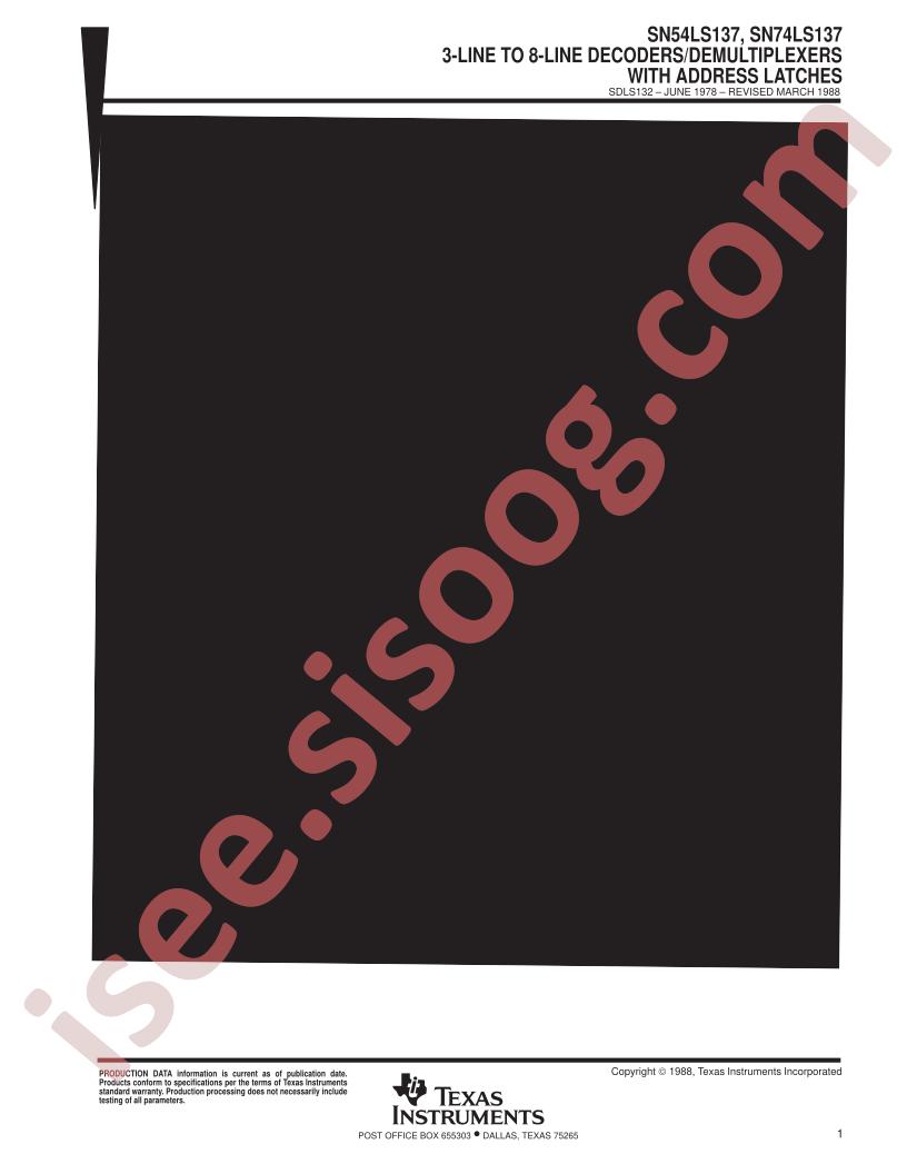 SN54LS137_07