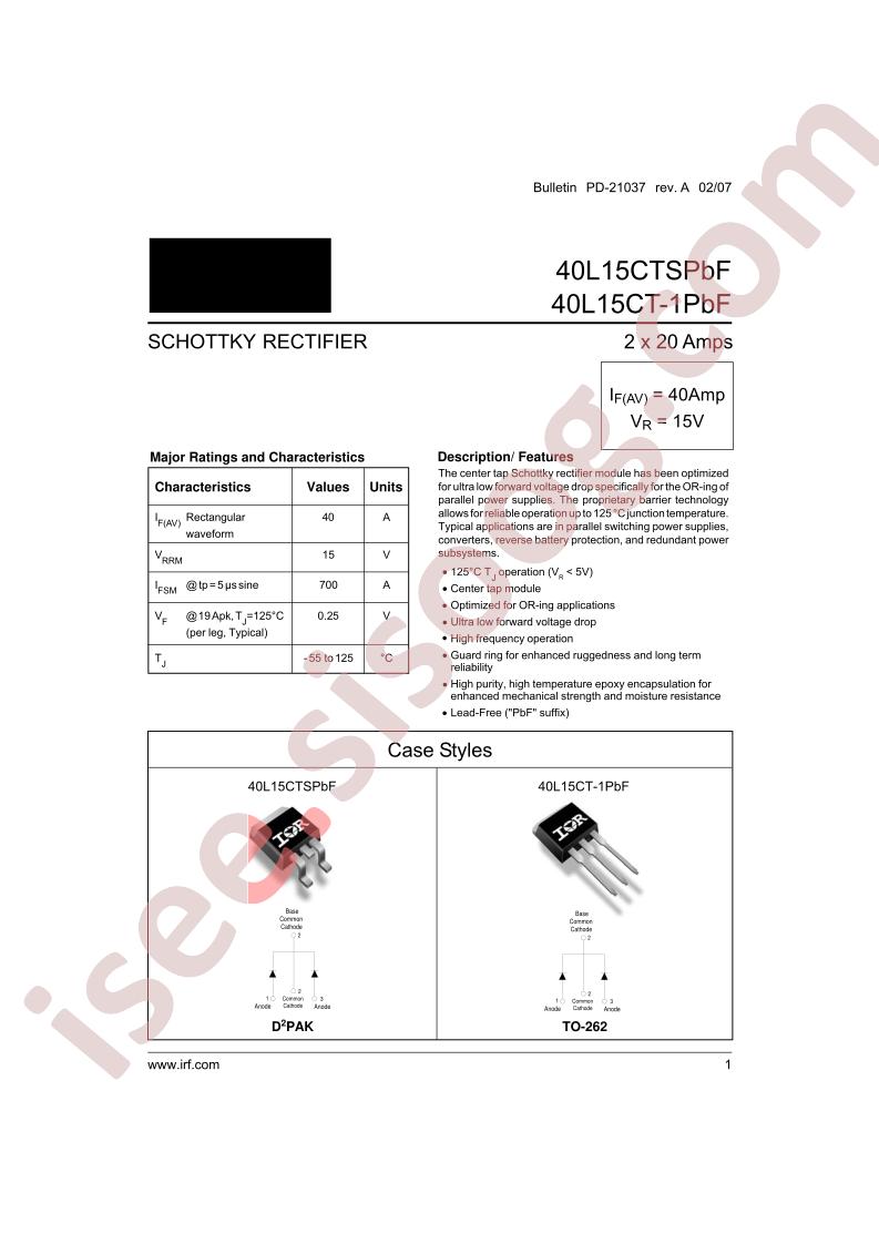 40L15CT-1TRLPBF