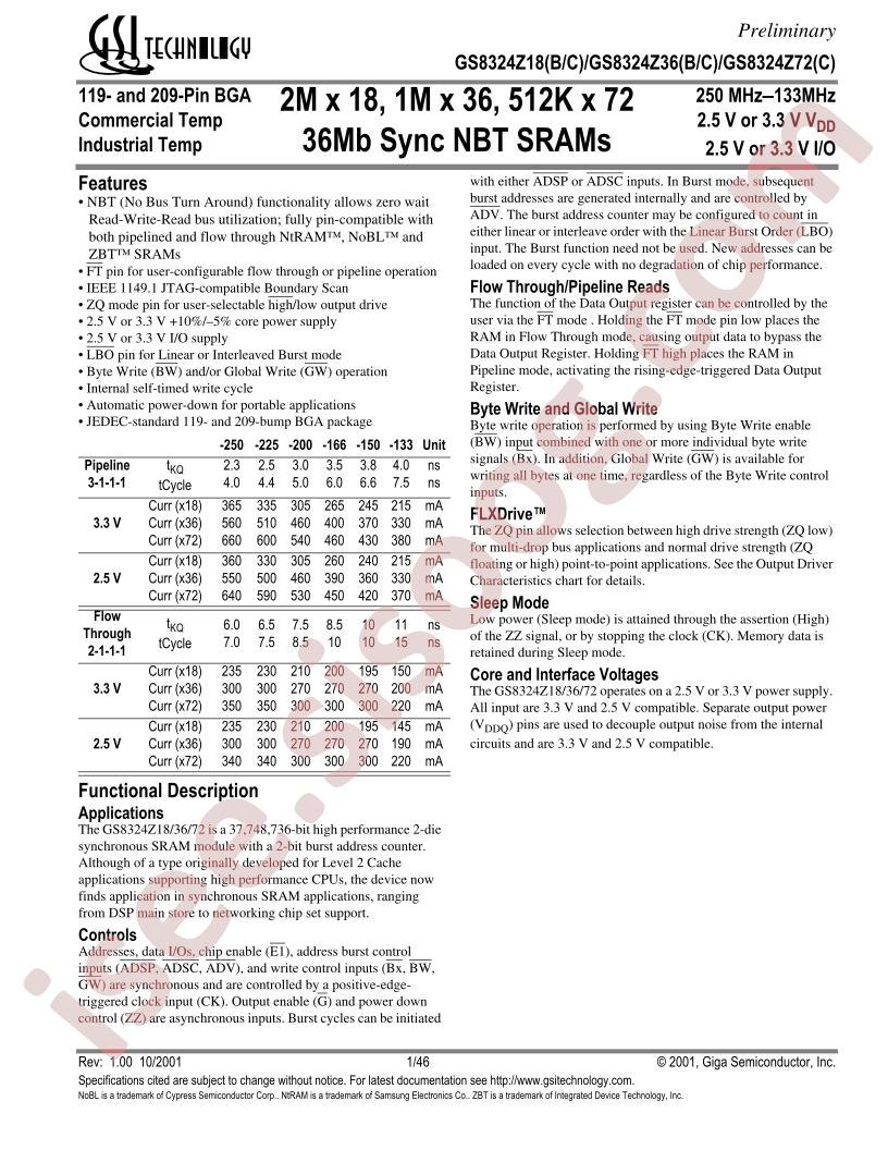 GS8324Z18B-133