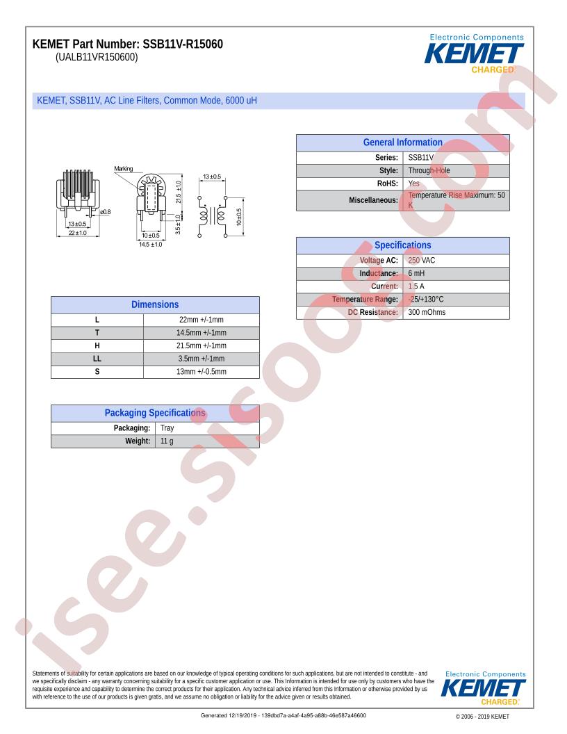 SSB11V-R15060
