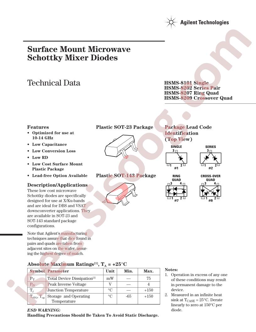 HSMS-8101-TR2