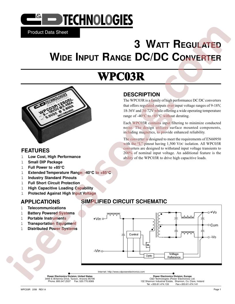 WPC03R12D12