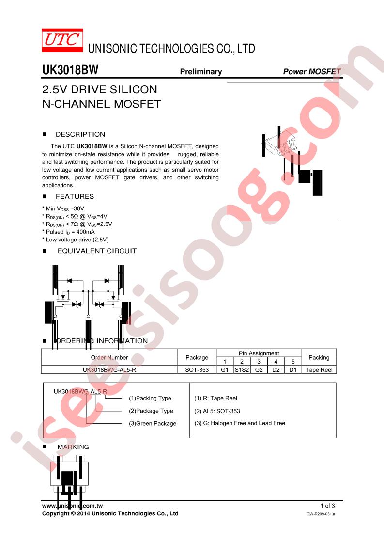 UK3018BWG-AL5-R