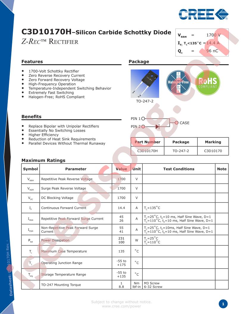 C3D10170H