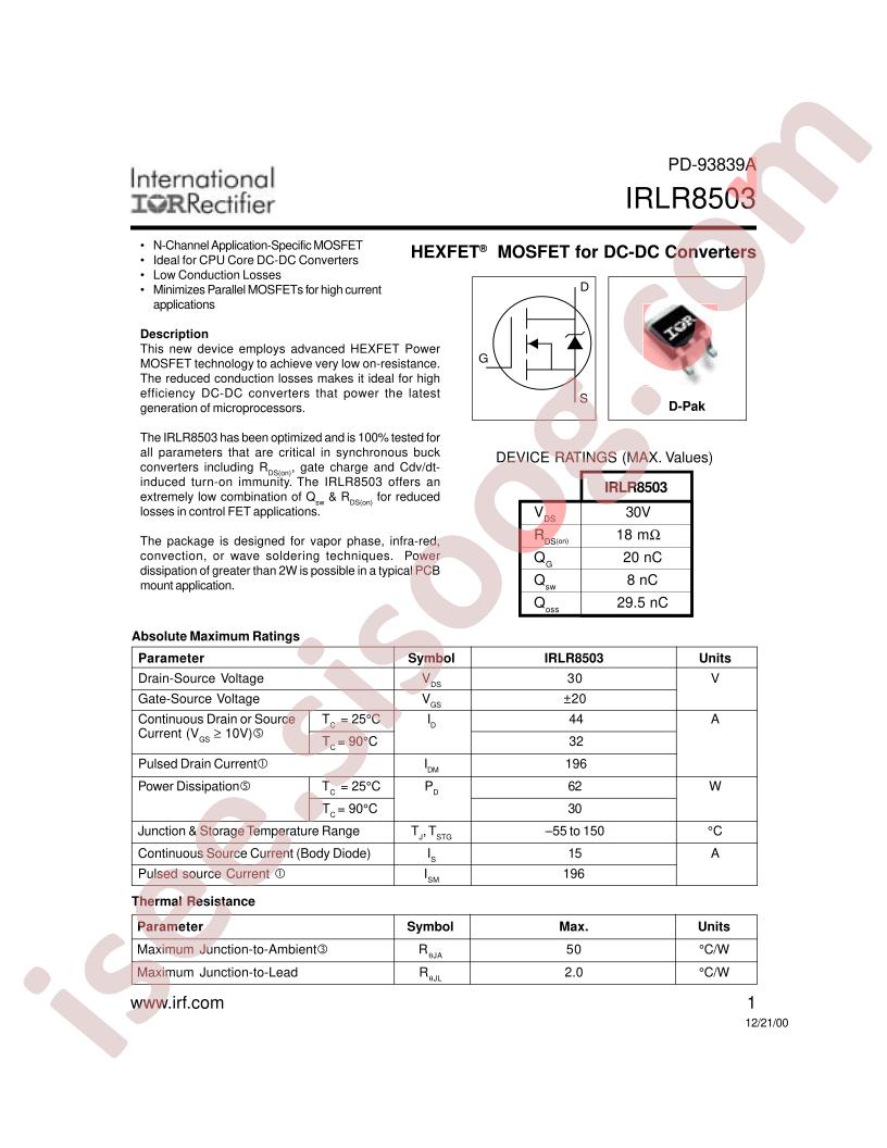 IRLR8503