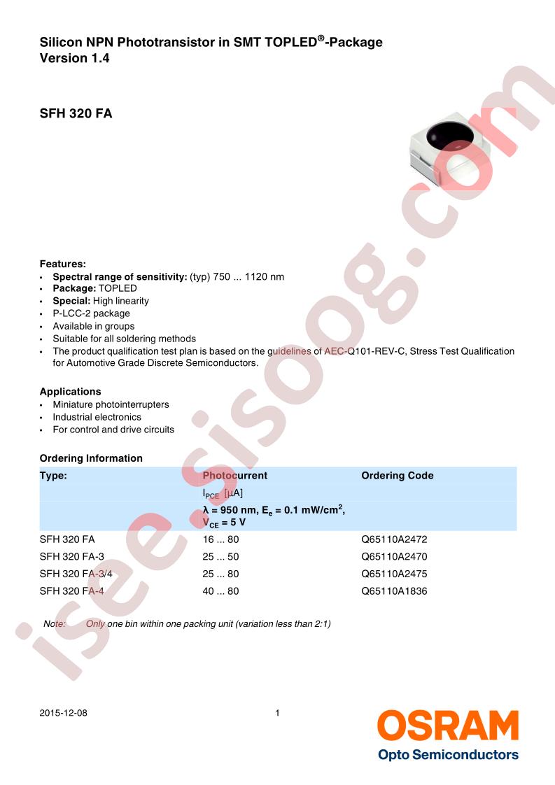 SFH-320-FA