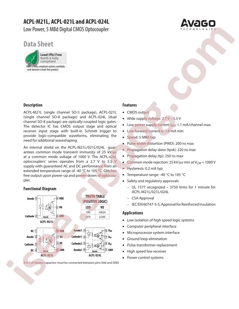 ACPL-021L-060E
