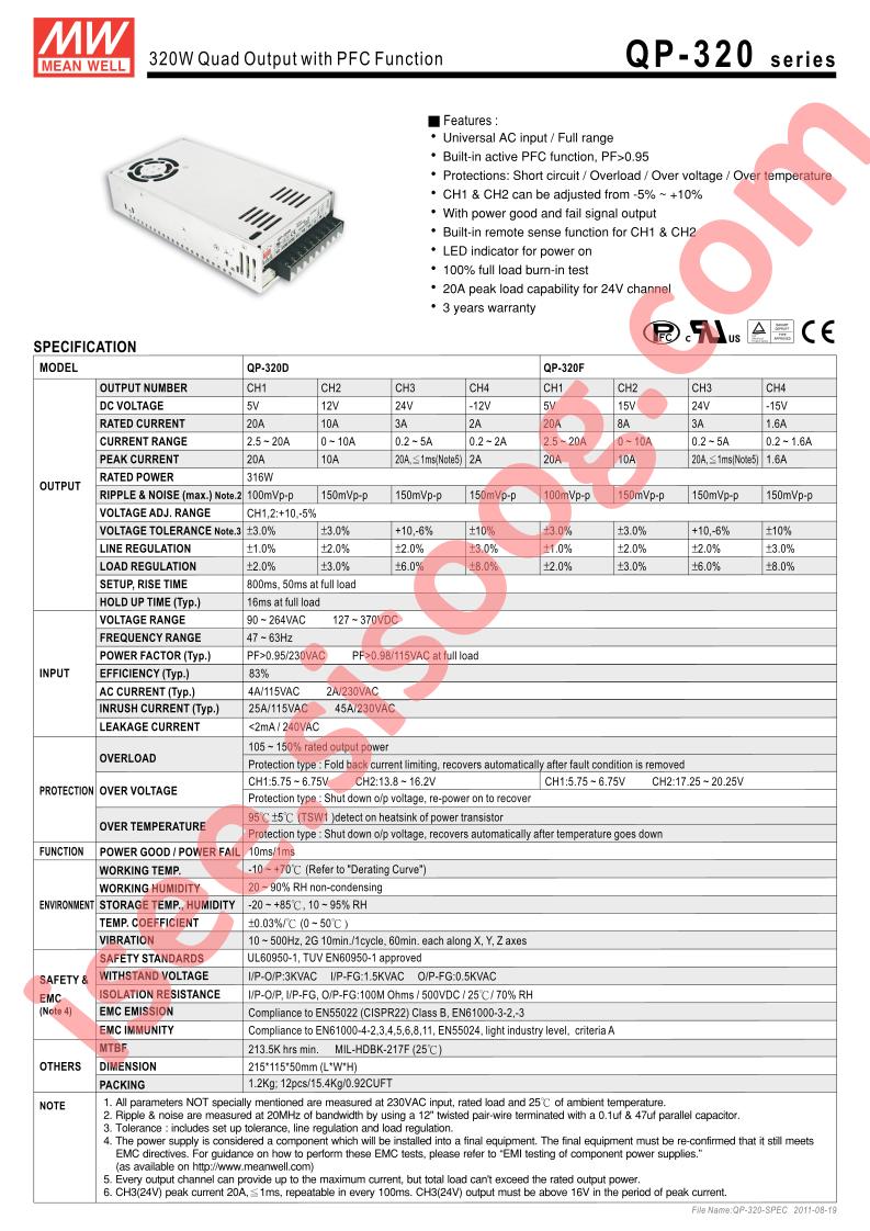 QP-320D