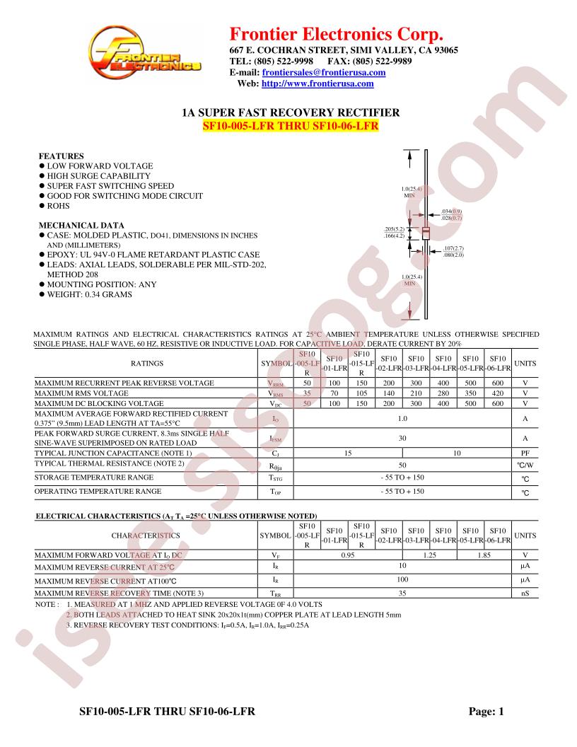 SF10-015-LFR