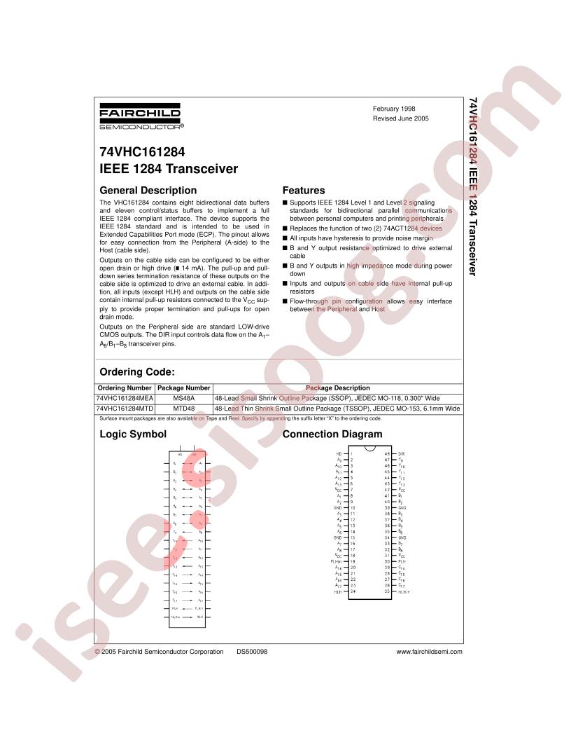 74VHC161284MEAX