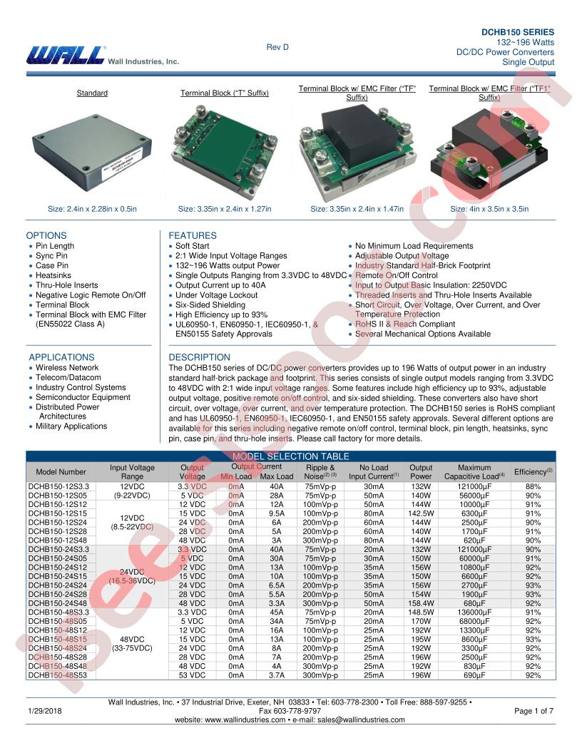 DCHB150-48S48