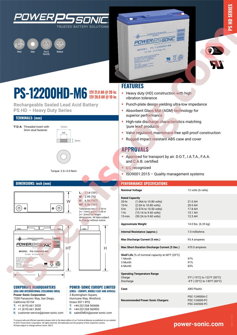 PS-12200HD-M6
