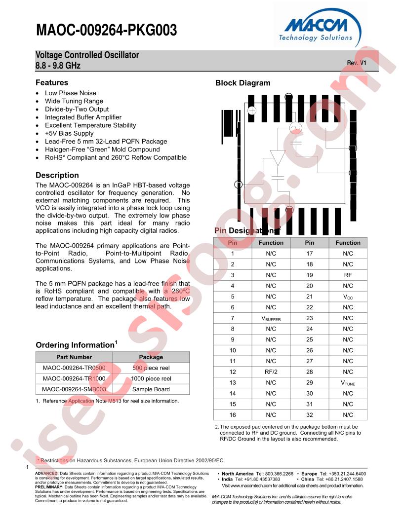 MAOC-009264-TR0500