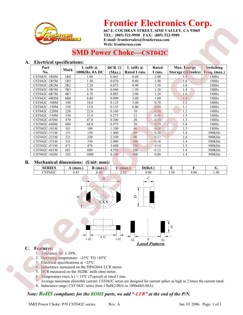 CST042C-330M